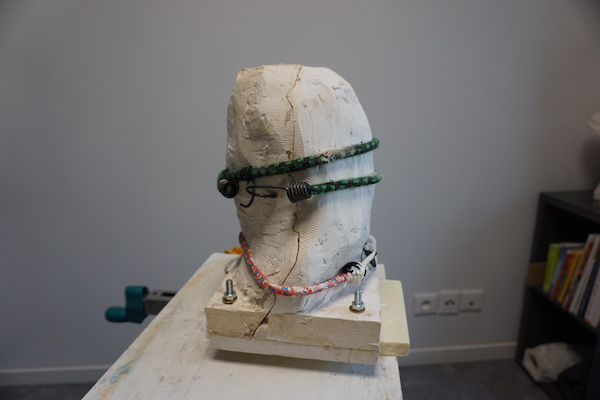 Moulage en résine du 1er buste