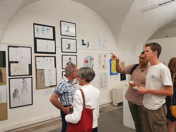 Exposition des dessins