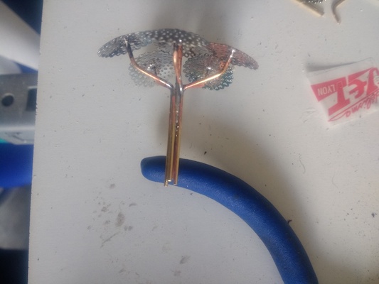 Fabrication d'un bouquet de feuilles