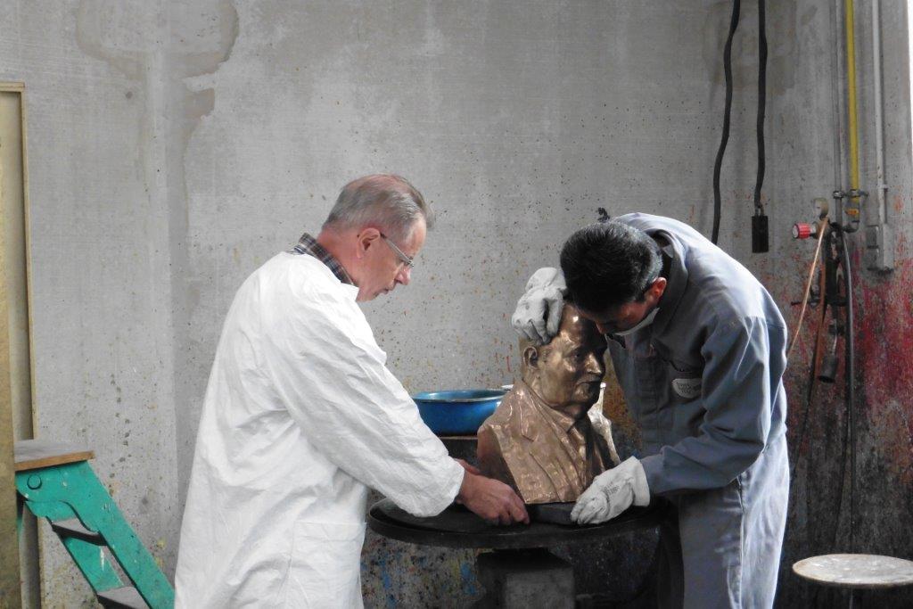 Essai des gougeons de scellement