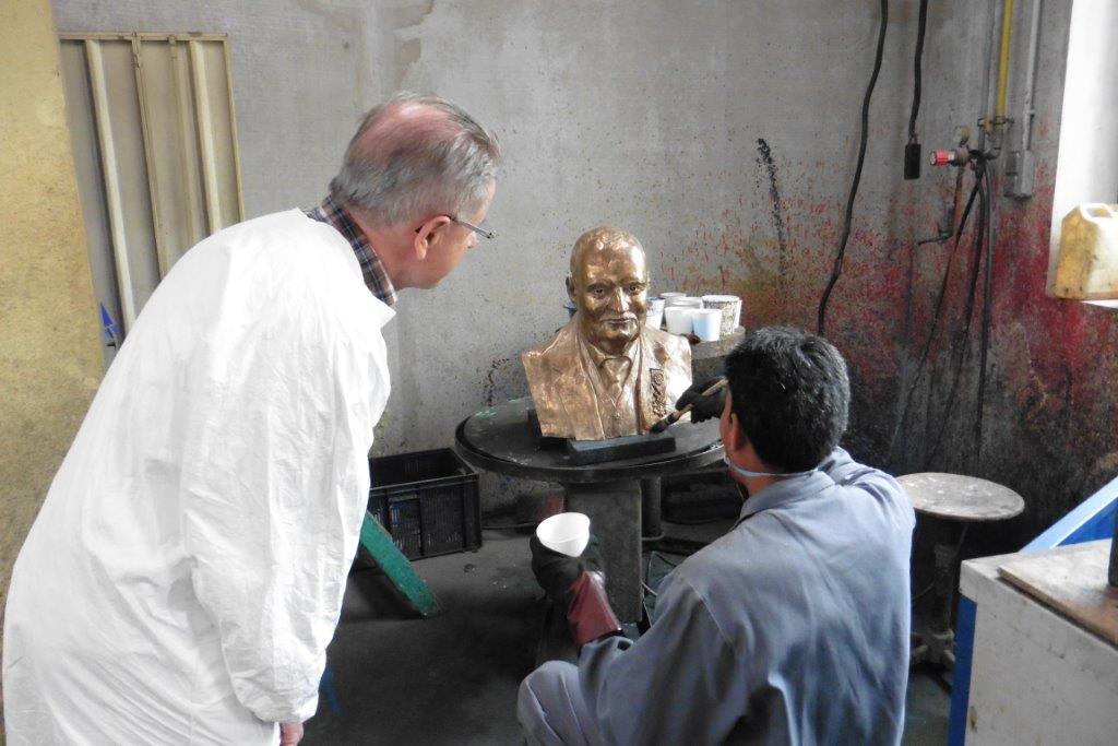 Application de la première couche de sulfure de potassium